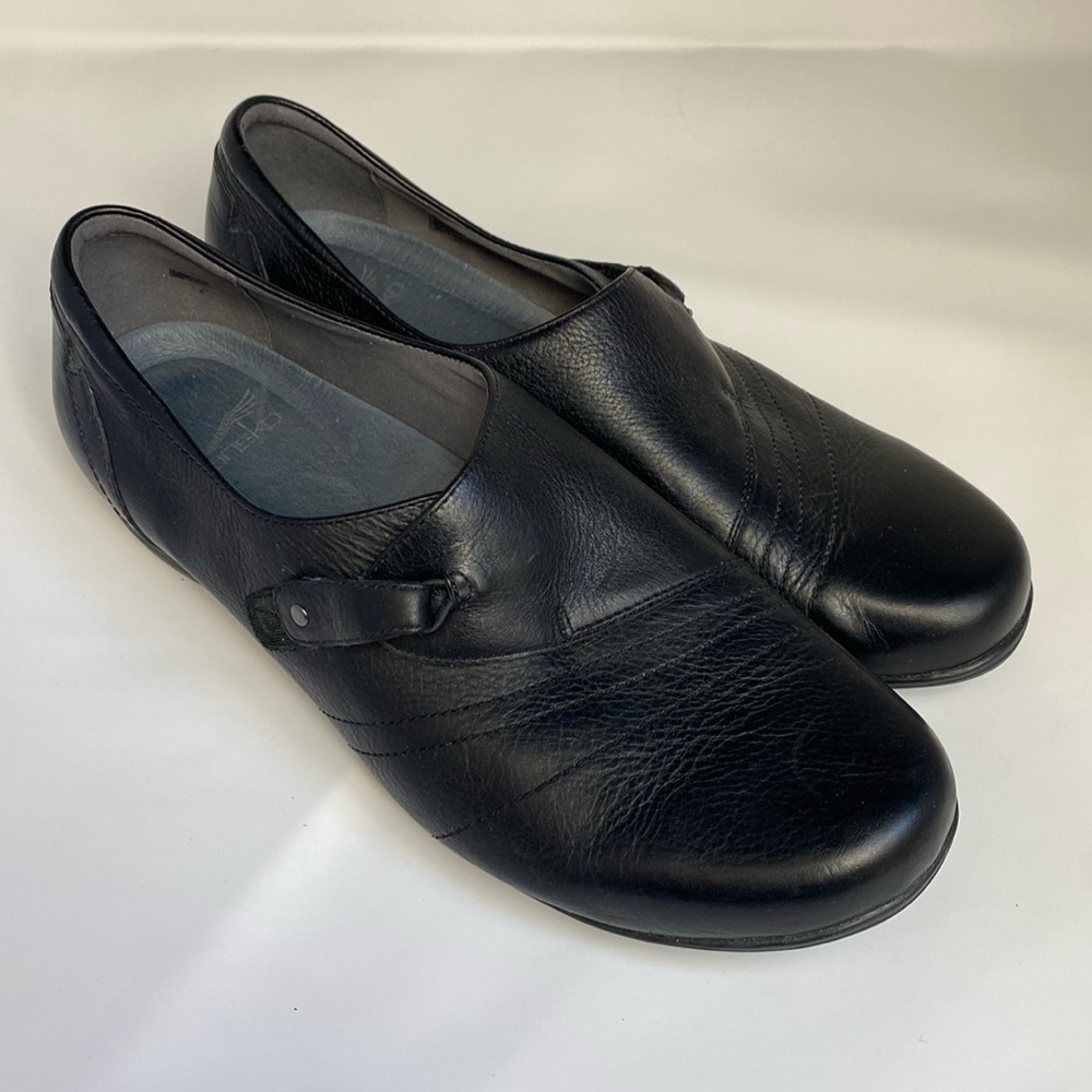 Dansko Women’s Franny Slip On Leather Loafer Flat Size 11 42W 42 10.5